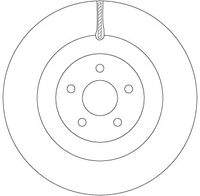 TRW DF6871 Bremsscheibe