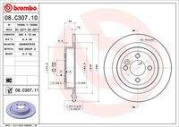 BREMBO 08C30711 Bremsscheibe