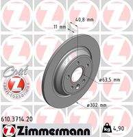 ZIMMERMANN 610371420 Bremsscheibe