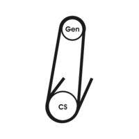 CONTINENTAL CTAM 4PK592ELAST Keilrippenriemen