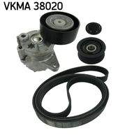 SKF VKMA38020 Keilrippenriemensatz