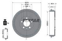 TEXTAR 94046300 Bremstrommel