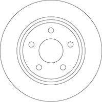 TRW DF6556 Bremsscheibe