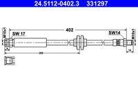 ATE 24511204023 Bremsschlauch