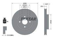 TEXTAR 92166803 Bremsscheibe