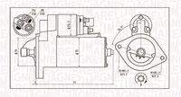 MAGNETI MARELLI 063721135010 Starter