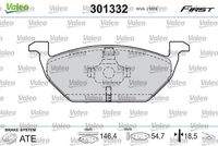 VALEO 301332 Bremsbelagsatz, Scheibenbremse