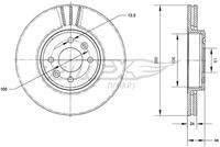 TOMEX Brakes TX7022 Bremsscheibe