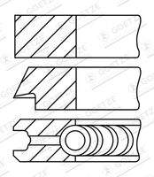 GOETZE ENGINE 0814830000 Kolbenringsatz