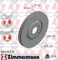 ZIMMERMANN 100330775 Bremsscheibe