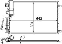 MAHLE AC605000S Kondensator, Klimaanlage