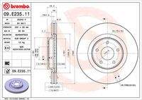 BREMBO 09E23511 Bremsscheibe