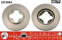 TRW DF3084 Bremsscheibe