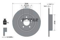 TEXTAR 92254903 Bremsscheibe