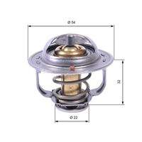 GATES TH42589G1 Thermostat, Kühlmittel