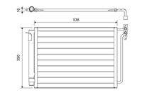 VALEO 817575 Kondensator, Klimaanlage