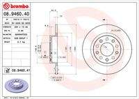 BREMBO 08946041 Bremsscheibe