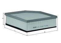 KNECHT LX1607/1 Luftfilter