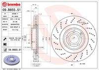 BREMBO 09B85551 Bremsscheibe