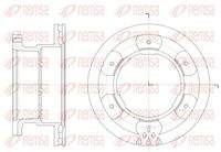 REMSA 6140010 Bremsscheibe