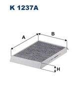 FILTRON K1237A Filter, Innenraumluft