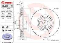 BREMBO 09D06421 Bremsscheibe