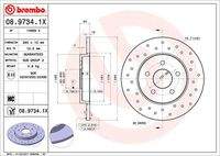 BREMBO 0897341X Bremsscheibe