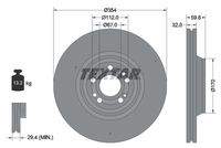TEXTAR 92306005 Bremsscheibe