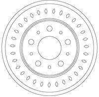 TRW DF6925S Bremsscheibe