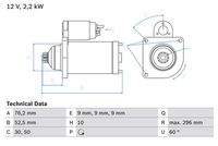 BOSCH 0986016340 Starter