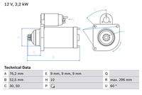 BOSCH 0986016340 Starter