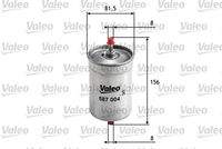 VALEO 587004 Kraftstofffilter