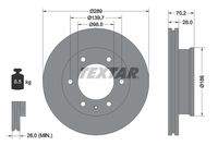 TEXTAR 92223000 Bremsscheibe