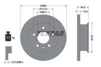 TEXTAR 92055900 Bremsscheibe