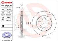 BREMBO 09972714 Bremsscheibe
