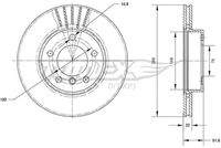 TOMEX Brakes TX7102 Bremsscheibe