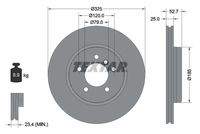 TEXTAR 92106905 Bremsscheibe