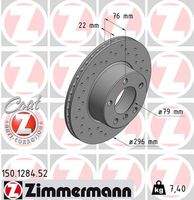 ZIMMERMANN 150128452 Bremsscheibe