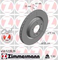 ZIMMERMANN 450522820 Bremsscheibe