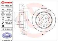 BREMBO 08D42911 Bremsscheibe