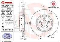 BREMBO 09C40113 Bremsscheibe