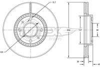 TOMEX Brakes TX7214 Bremsscheibe