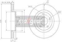 MAXGEAR 192323 Bremsscheibe