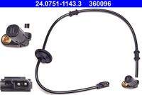 ATE 24075111433 Sensor, Raddrehzahl