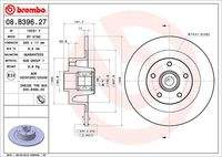 BREMBO 08B39627 Bremsscheibe