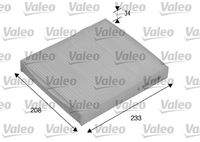 VALEO 715510 Filter, Innenraumluft