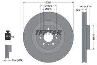 TEXTAR 92284205 Bremsscheibe