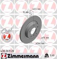ZIMMERMANN 430261120 Bremsscheibe