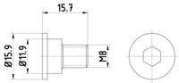 MINTEX TPM0003 Schraube, Bremsscheibe