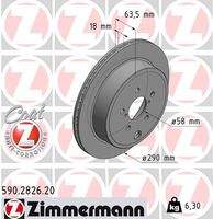 ZIMMERMANN 590282620 Bremsscheibe